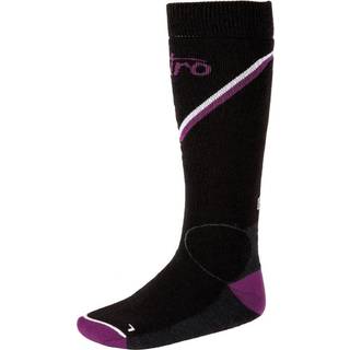 NITRO Monarch Socks Blk-Gry-Purp-Wht M