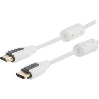 Prokord Hdmi 1.4-kabel 2m. 2m. Hdmi Hdmi Hdmi Hvid