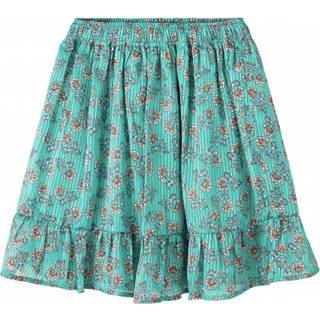 Name It Emerald Nederdel Blomster/glitter