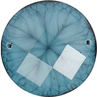 Aufnähsteine Kugel 18mm 4 Stück - Blau