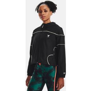 Jakke med hætte Under Armour Project Rock Brahma 1373592-001 Størrelse M