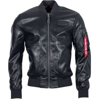 ALPHA INDUSTRIES Herren Jacke schwarz unifarben