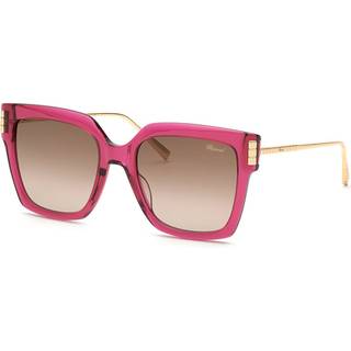 Chopard SCH353M 04GB 54 Solbriller Kvinder Lyserød - Glossy Transparent Pink - 54mm