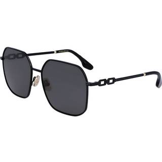 Victoria Beckham Kvinde VB232S 1 Solbriller Metal Sort Grå Geometrisk Fotokromatisk