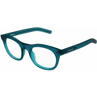 Montblanc MB0229O 004 52 Briller Mænd Grøn - Transparent Green - 52mm