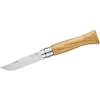 Lommekniv N°09, rustfrit stål, 9cm, &#34;Tradition Luxe&#34;, Oak - Opinel