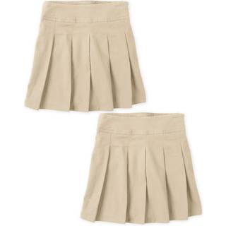 B?rnene placerer piger plisseret skort Sandy 2 pack 4p