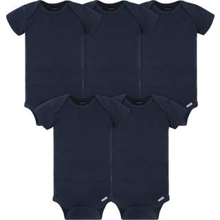 Gerber Baby 5-Pack Solid Onesies Bodysuits Navy 3-6 måneder