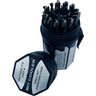 1/16 - 1/2 HSS Jobber Drill Bit Set Shatter Proof Case 29 stykker (1/64 trin) Drill America D/A29J -PC