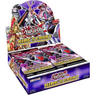 Yugioh King's Court Booster Box (24 pakker 7 kort pr. Pakke)