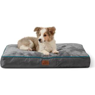 Sengesur Vandt?t hundepuder til Meidum Dogs - Op til 50 kg medium hundebed med aftagelig vaskbar d?kk?ledyrsbedm?tte puder gr?