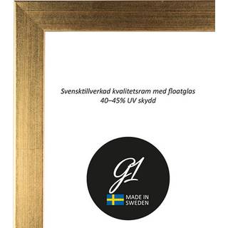 Ramme Gold Wood 70x100 cm