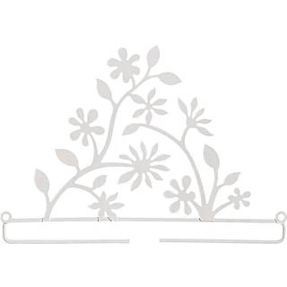 Dekobügel Blütenzweig 21cm - Weiß