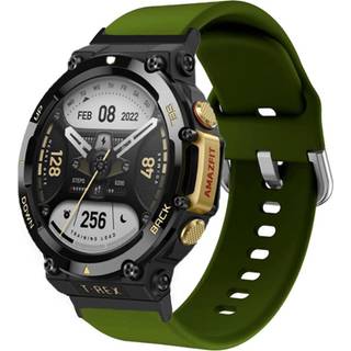 Silikone Rem til Huami Amazfit T-Rex 2 - Grøn
