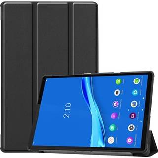 Tri-Fold Series Lenovo Tab M10 FHD Plus Folio Taske - Sort