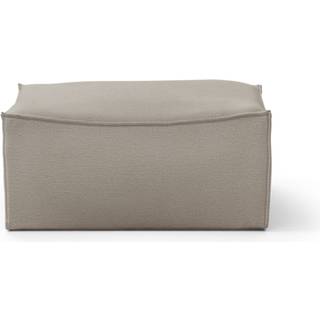 Catena Pouf Square S500 - Cotton Linen - Natural