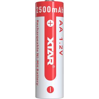 XTAR AA 1.2V 2500mWh Batterier 4 stk