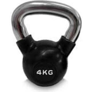 Kettlebell gummi/krom, 4 kg, JTC Power