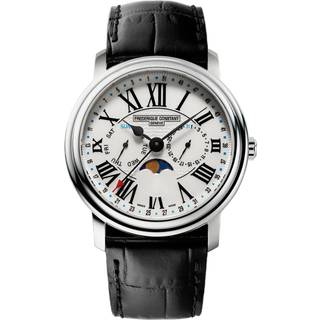 Frederique Constant Classics Business Timer FC-270M4P6 - Herre - 40 mm - Analog - Quartz - Safirglas