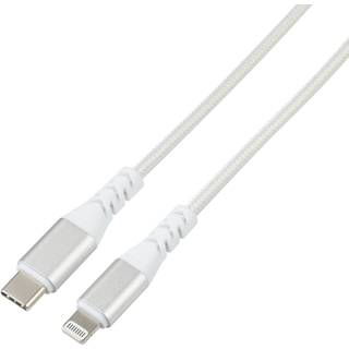 Dacota Platinum USBC-Lightning 2 M, hvid ➞ På lager - klar til levering og afhentning