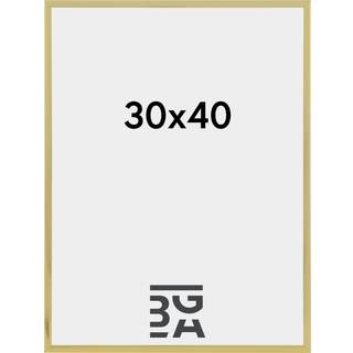 Ramme Aluminum Gold 30x40 cm