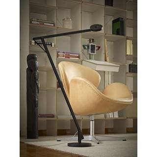 Rotaliana String F1 DTW-gulvlampe, sort, sort