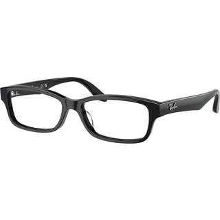 Ray-Ban RX5415D Asian Fit 2000 55 Briller Mænd Black - Shiny Black - 55mm