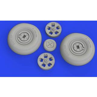 Spitfire Mk.IX wheels 5spoke 1/24 AIRFIX