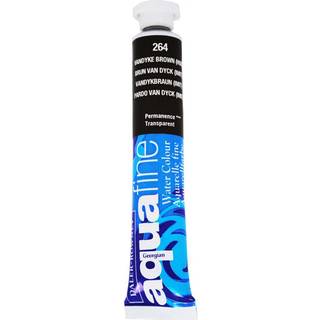 Aquafine Watercolor Tube 8ml. Vandyke Brown Hue (264)