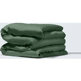 Silky Bamboo Duvet Cover, Olive Green - 1 stk / 140x200 cm