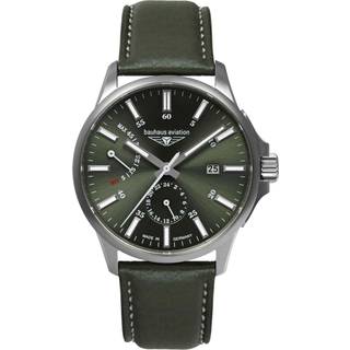 Bauhaus 2860-4 Herrenuhr Aviation Automatik Titanium 42mm 10ATM