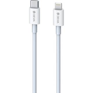 Devia-kabel Smart EC146 PD USB-C - Lightning 20W 3A hvid