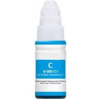 Canon GI-590C / 1604C001 cyan Blæk refill - Kompatibel