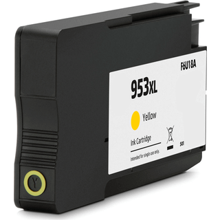 Kompatibel HP 953XL / F6U18AE gul XL blækpatron