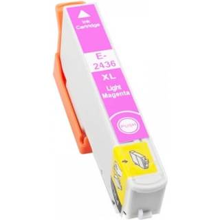 Epson 24 / C13T24364010 lys magenta XL blækpatron - Kompatibel