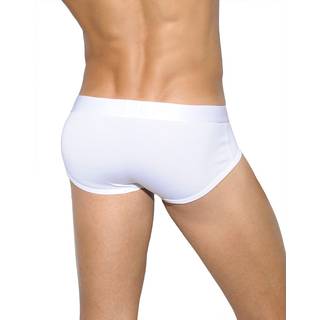 ES Collection Basic Cotton Brief - White