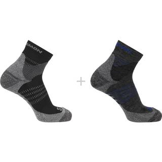 Salomon X Ultra Access Quarter 2-Pak Merinould Vandrestrømper