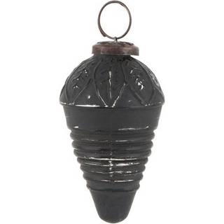 Sort juledråbe til ophæng