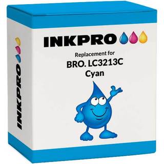 Brother LC3213C cyan blækpatron - Kompatibel