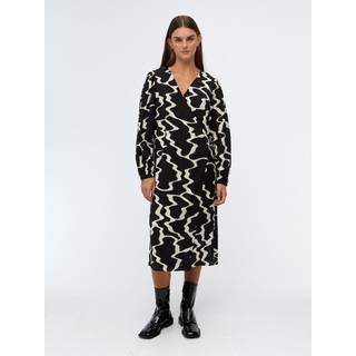 Vanja Wrap Kjole - Sort - 38 - Object
