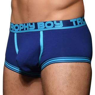 Andrew Christian Trophy Boy Boxer - Navy-2 - Small