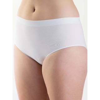 Festival mikrofibre seamless slip trusser i hvid til kvinder
