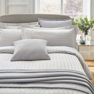 Bedeck of Belfast Bedeck Of Belfast Silver 1000 Thread Count Cotton Sateen Adan Duvet Cover