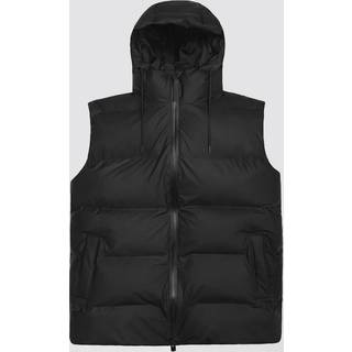 Rains Unisex Alta Puffer Vest Black, XS