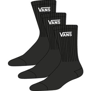 Vans - Classic Half Crew Socks (3 Pairs), Man, Black, Size: 42.5-47 - Black - 42.5-47