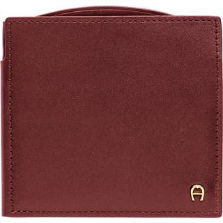 AIGNER Herren Geldbörse rot Leder