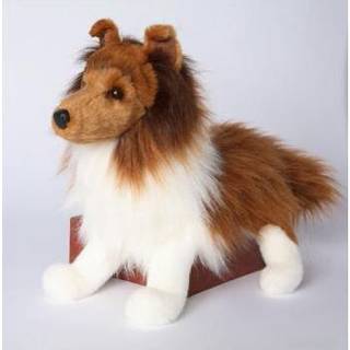 Douglas Whispy Sheltie Plush - Blød Sheltie-bamse af racen Shetland Sheepdog til børn og samlere