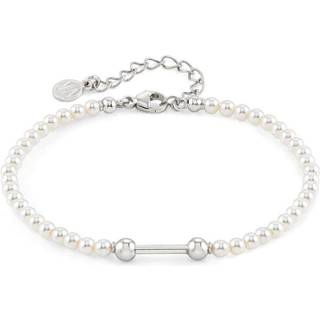 Nomination SeiMia Pearl Charm Bracelet - White - 20.5cm