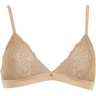 Missya Pearl Bra Top - Beige - Small