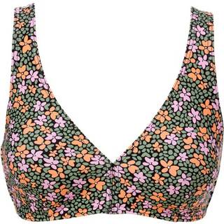 Trofe Barcelona Bikini Top - Green Floral - 36